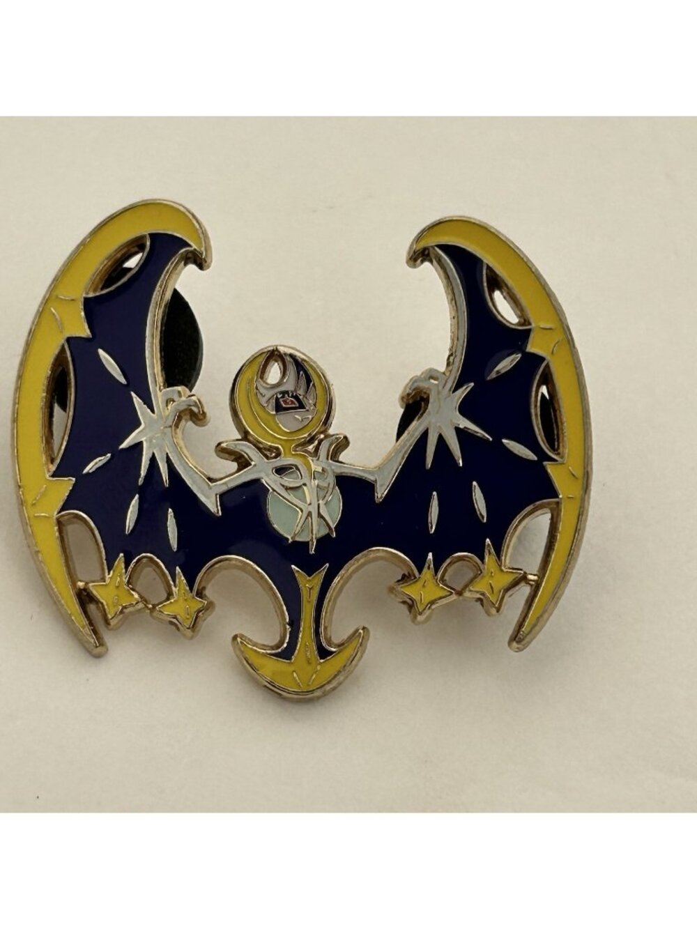 Genuine Official Pokemon TCG Lunala Pin Badge 2016 Moon Sun Collectible Nintendo